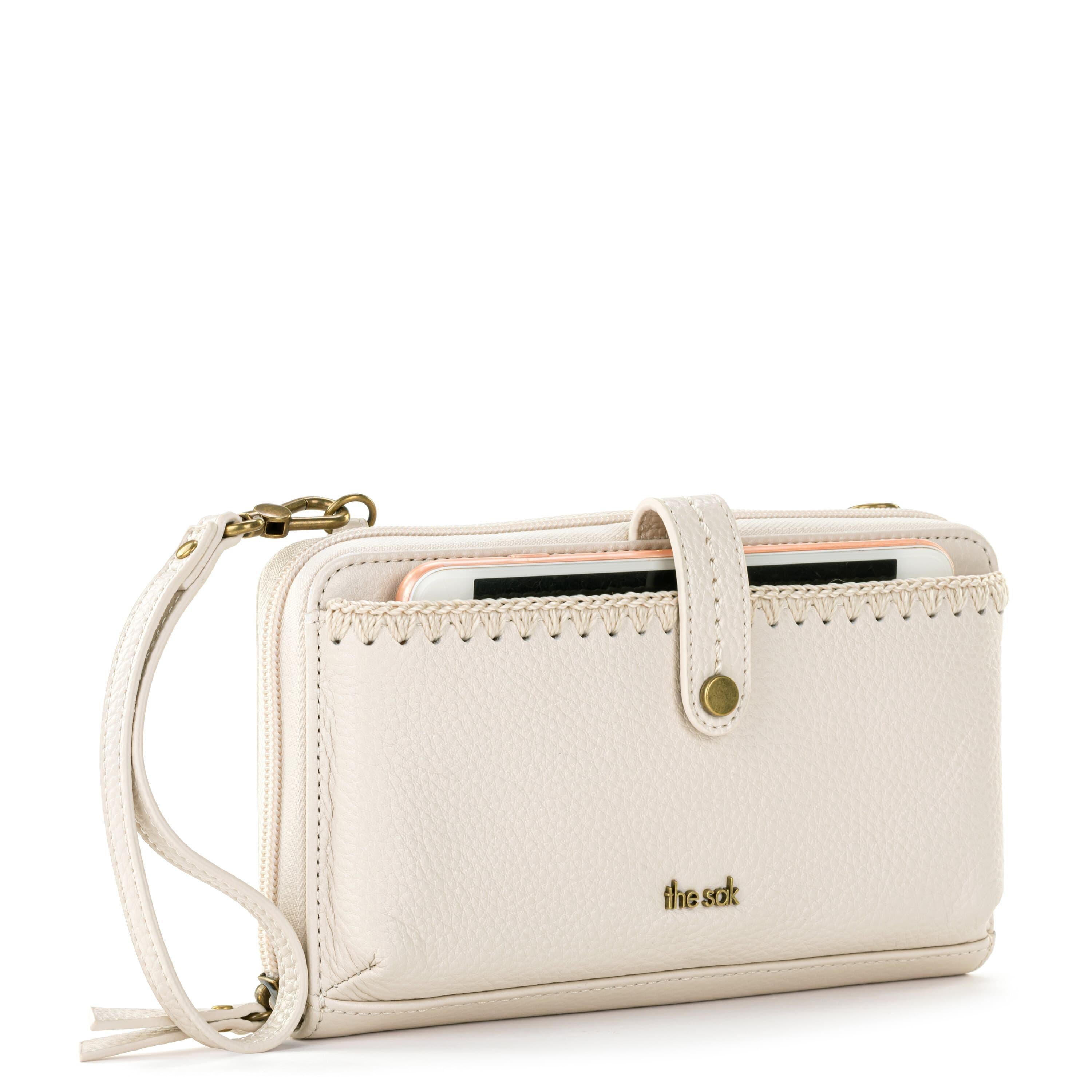 Cartera para smartphone Iris - Cuero - Piedra