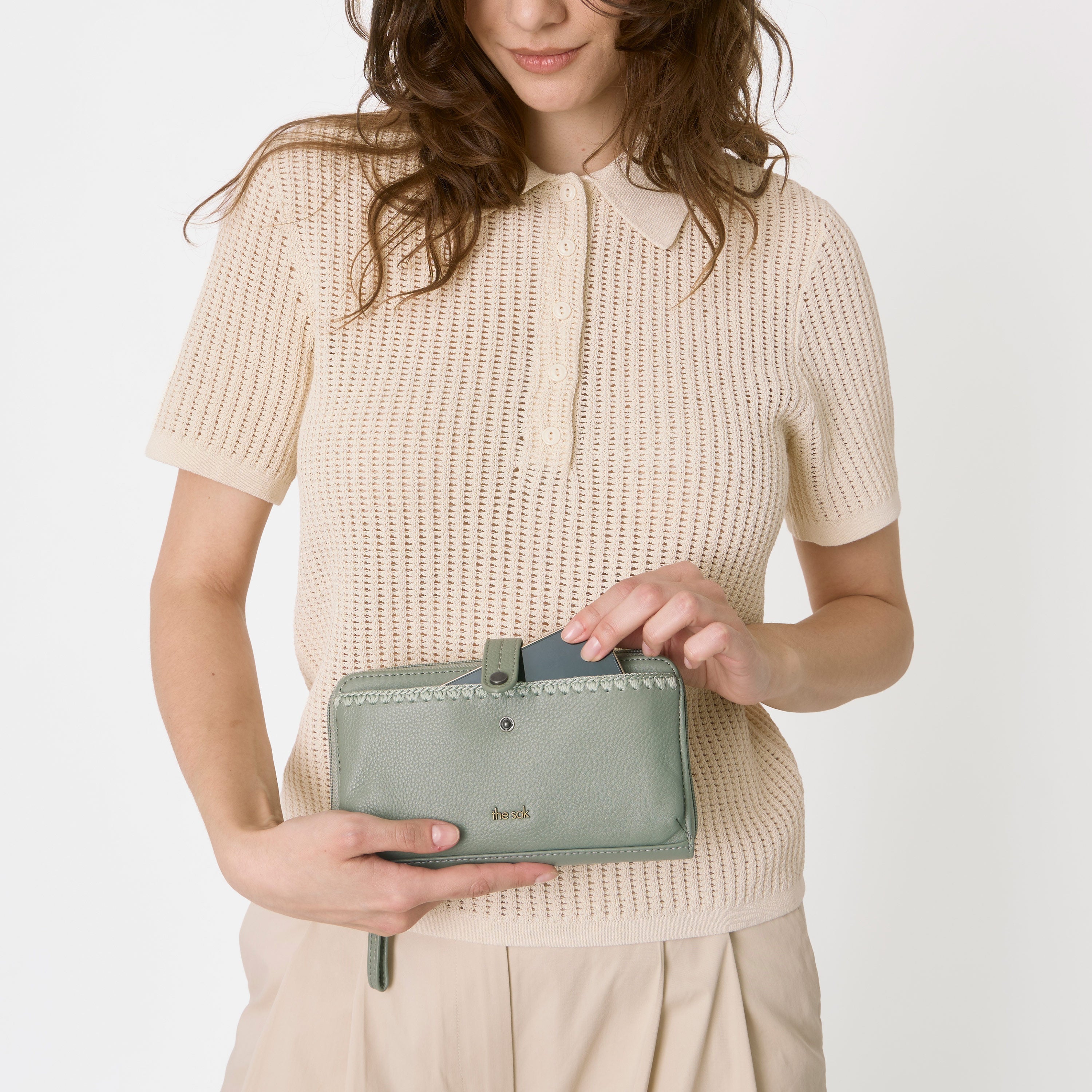 Cartera para smartphone Iris - Piel - Prado