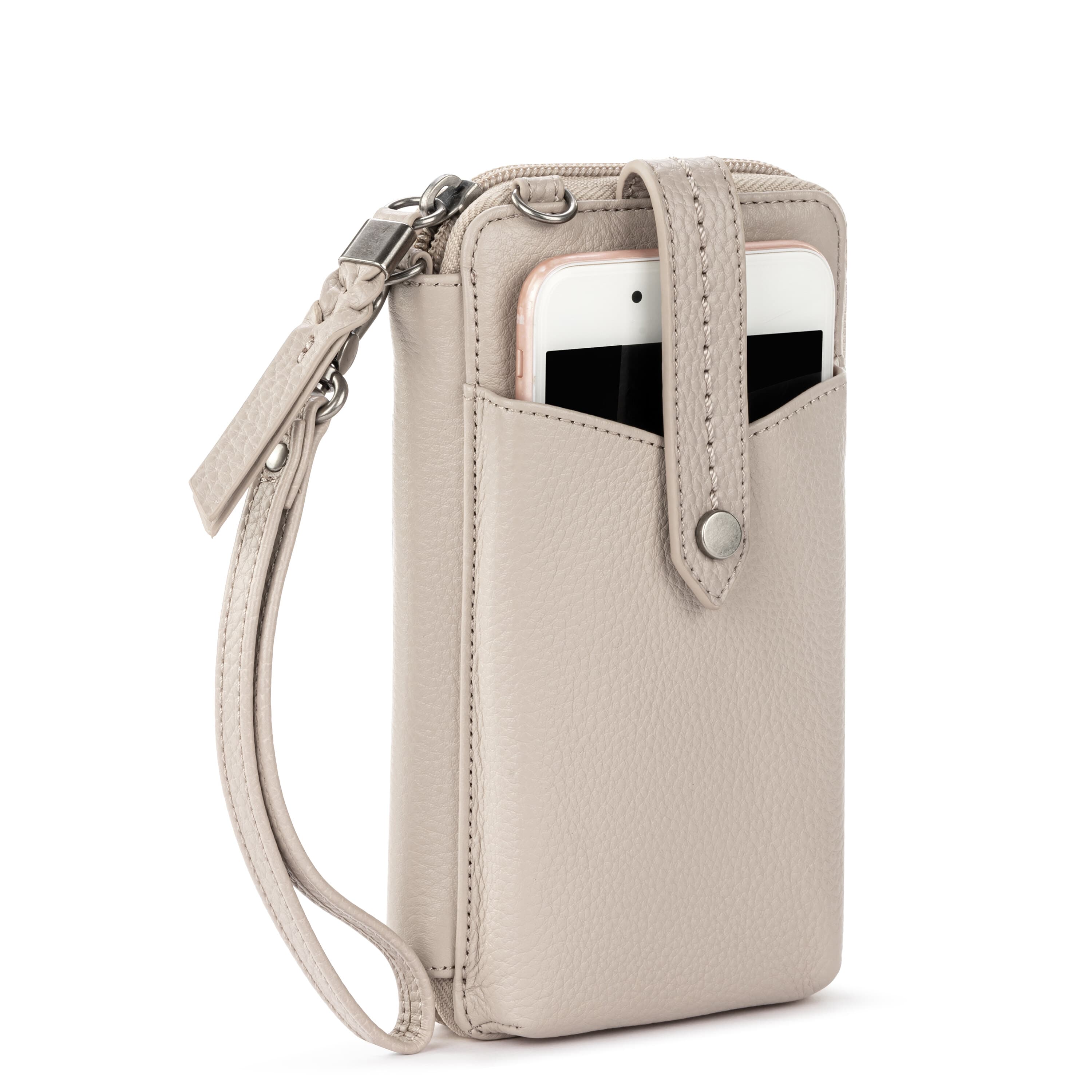 Cartera para smartphone Silverlake - Cuero - Arena