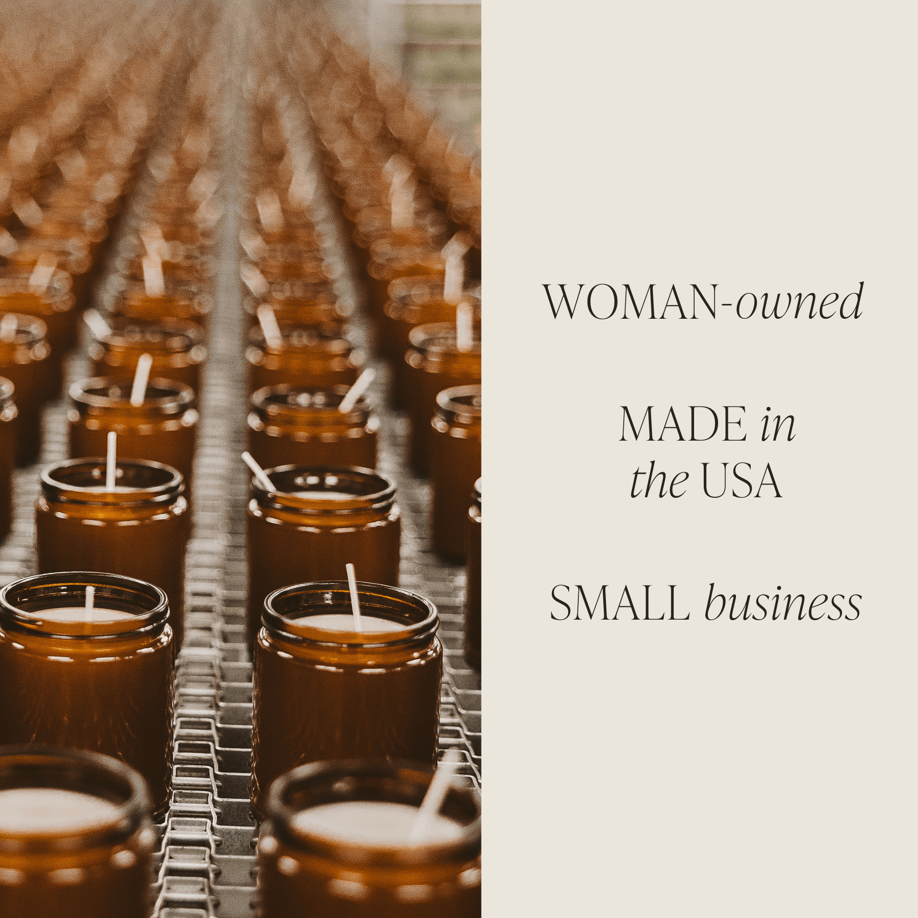 Vela de soja con aroma a árbol de Navidad - Tarro ámbar - 250 g