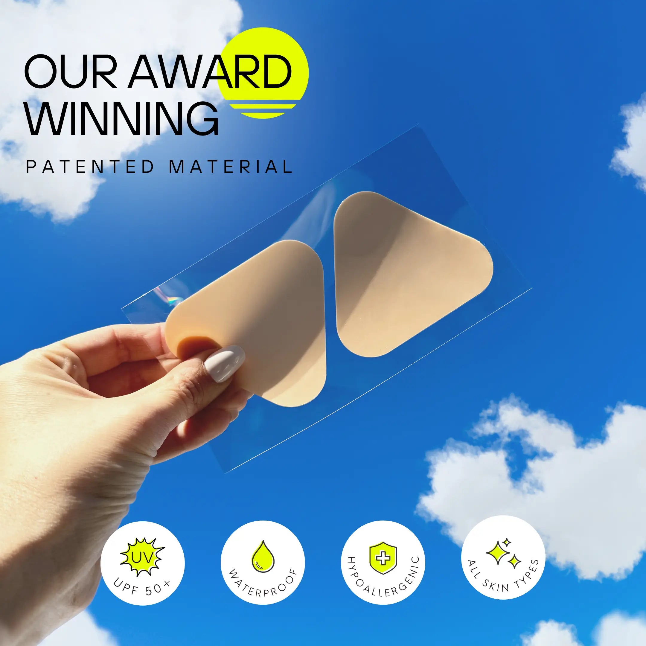 Protección UV para manos y mejillas