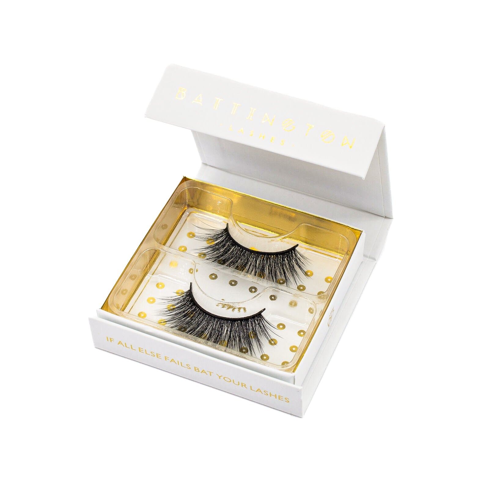 Pestañas postizas BATTINGTON Bardot 3D Silk (1 par) - Nuevas