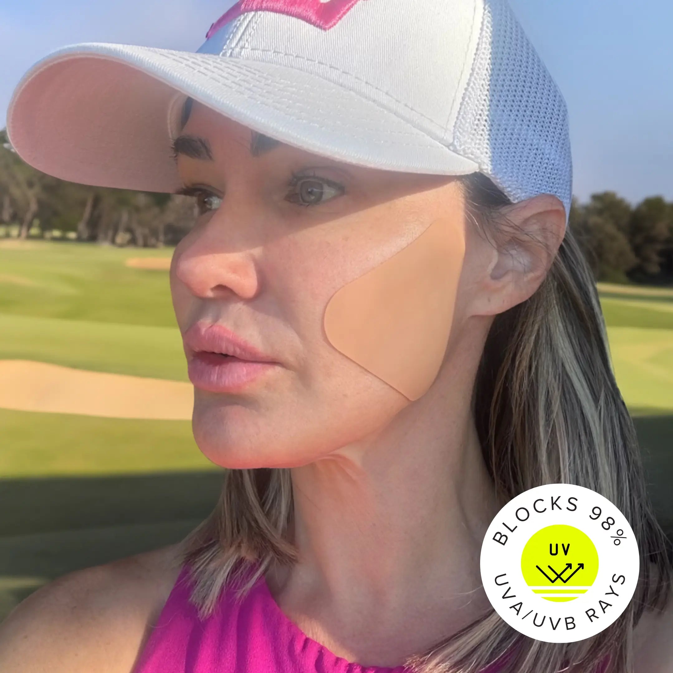 Protección UV para manos y mejillas