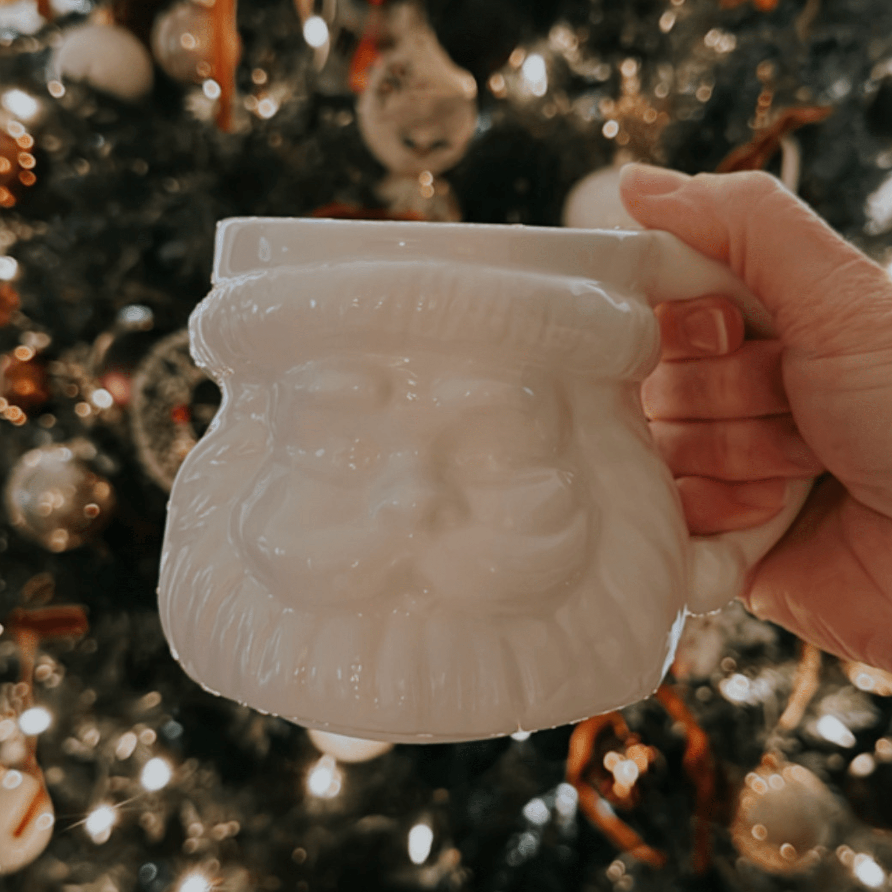 Taza de café con figura de Papá Noel de 433 ml