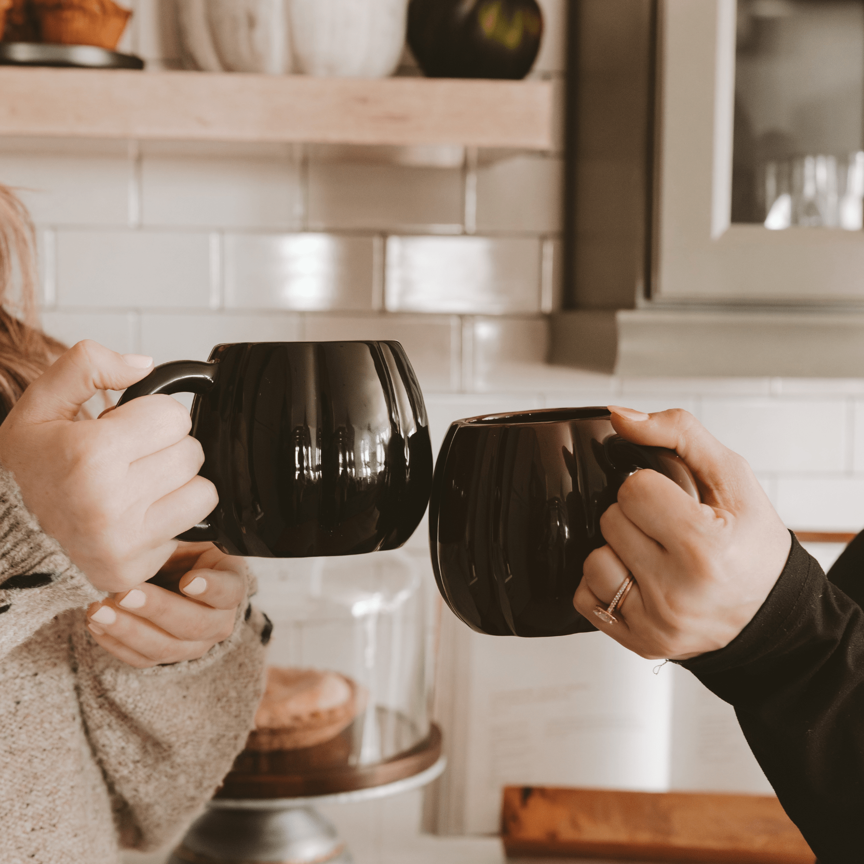 Taza de café con figura de calabaza negra de 500 ml