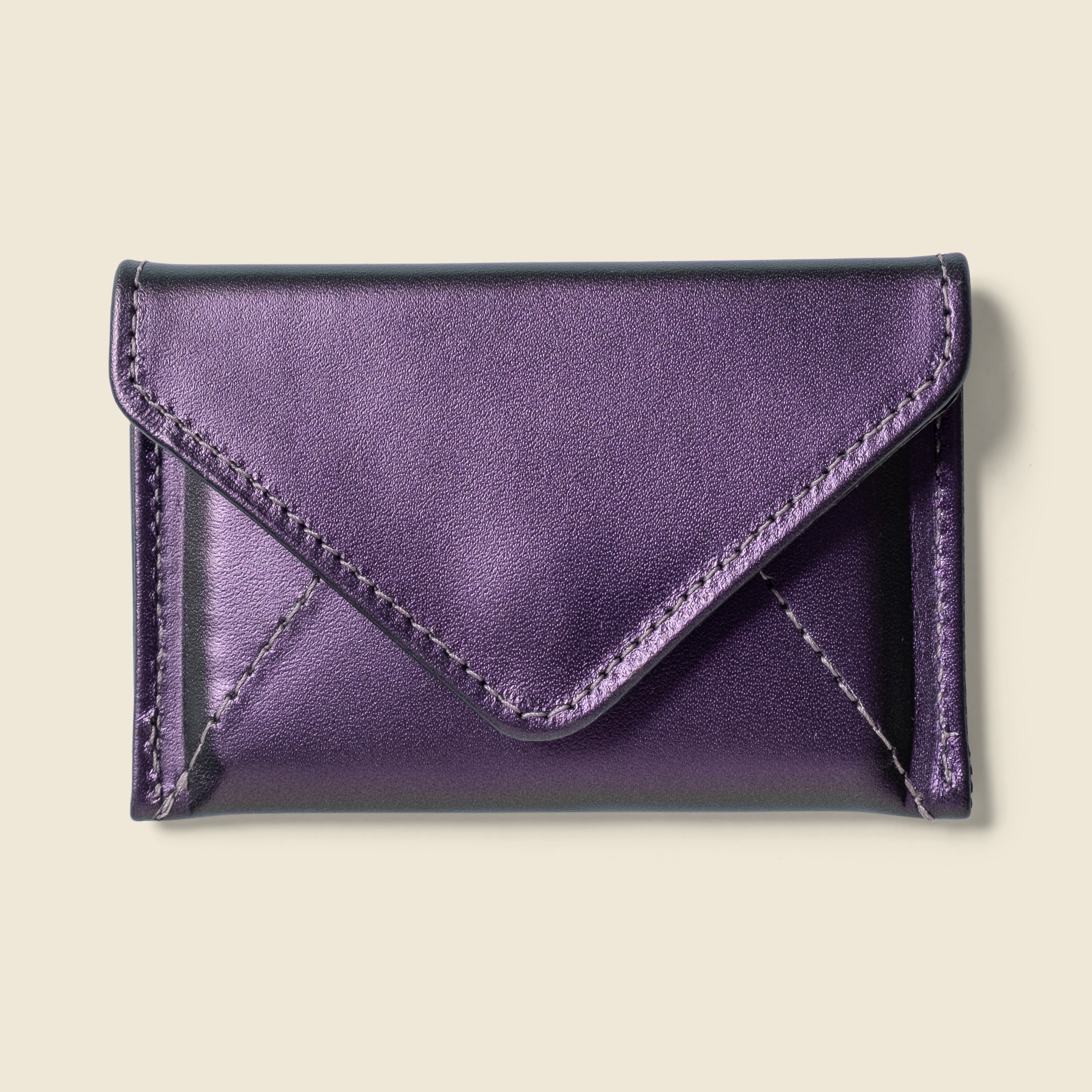 Mini billetera tipo sobre con protección RFID - Iridecent