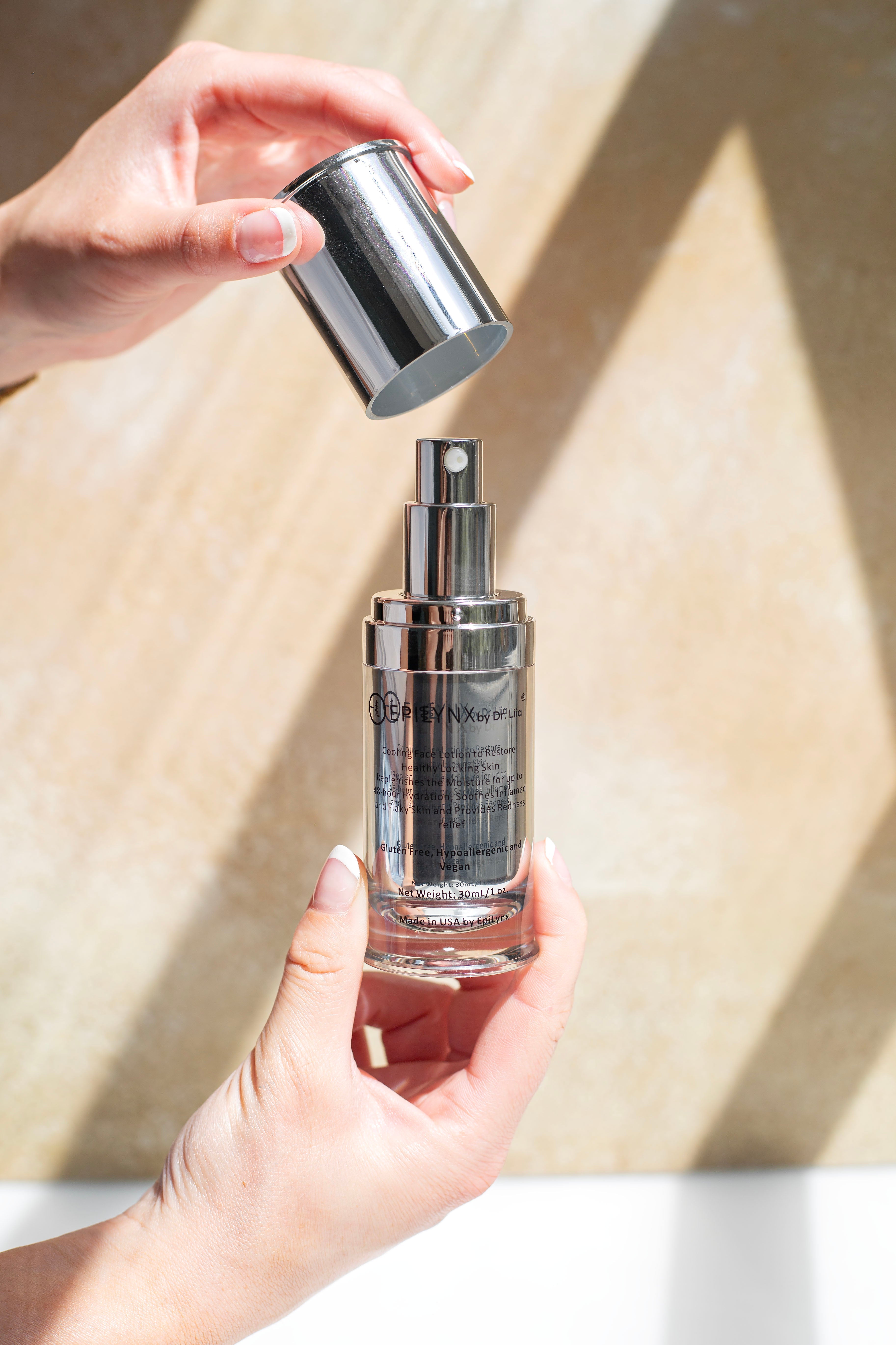 Face Moisturizer for Sensitive and Dry Skin - Lightweight