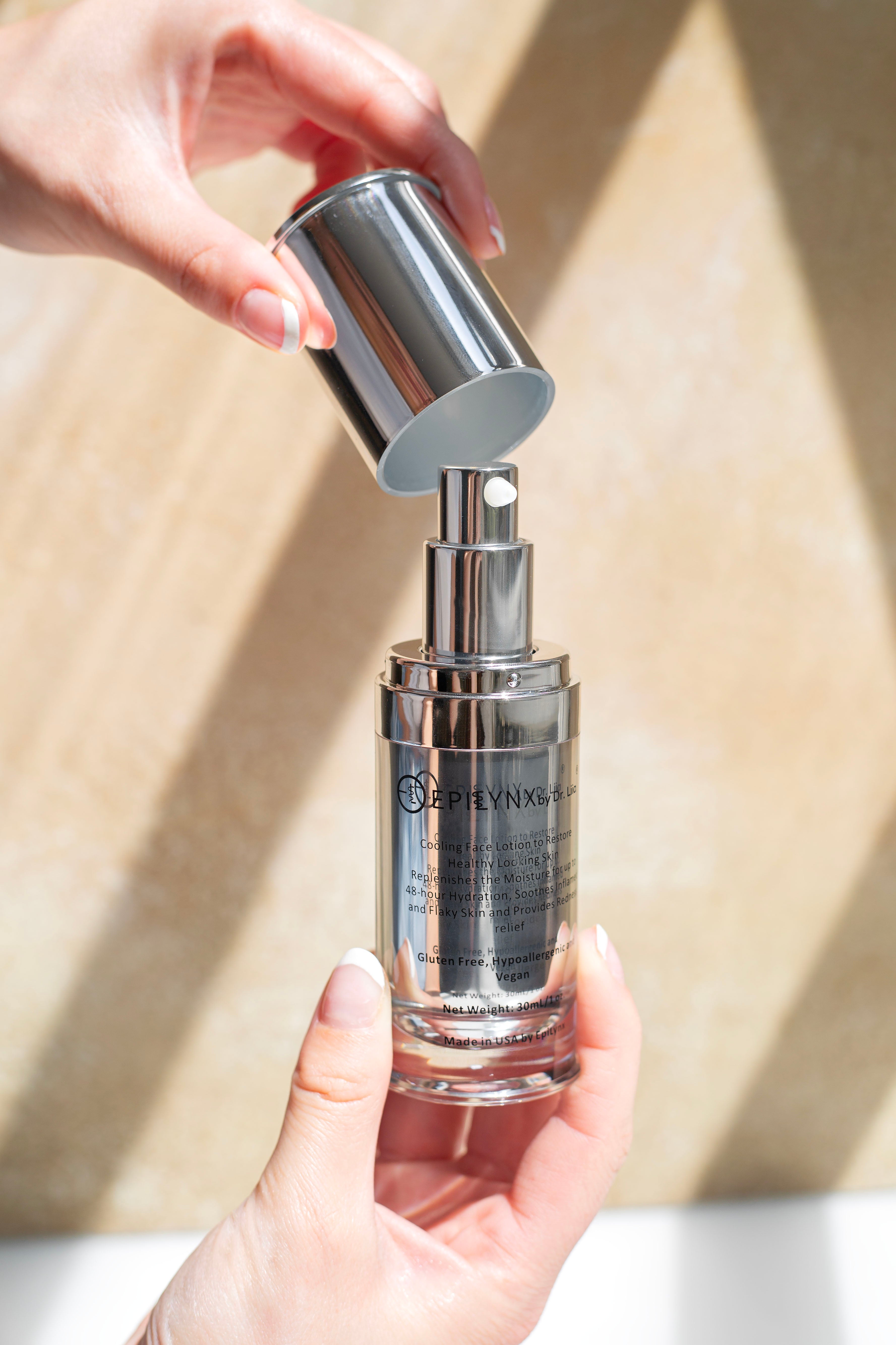 Face Moisturizer for Sensitive and Dry Skin - Lightweight