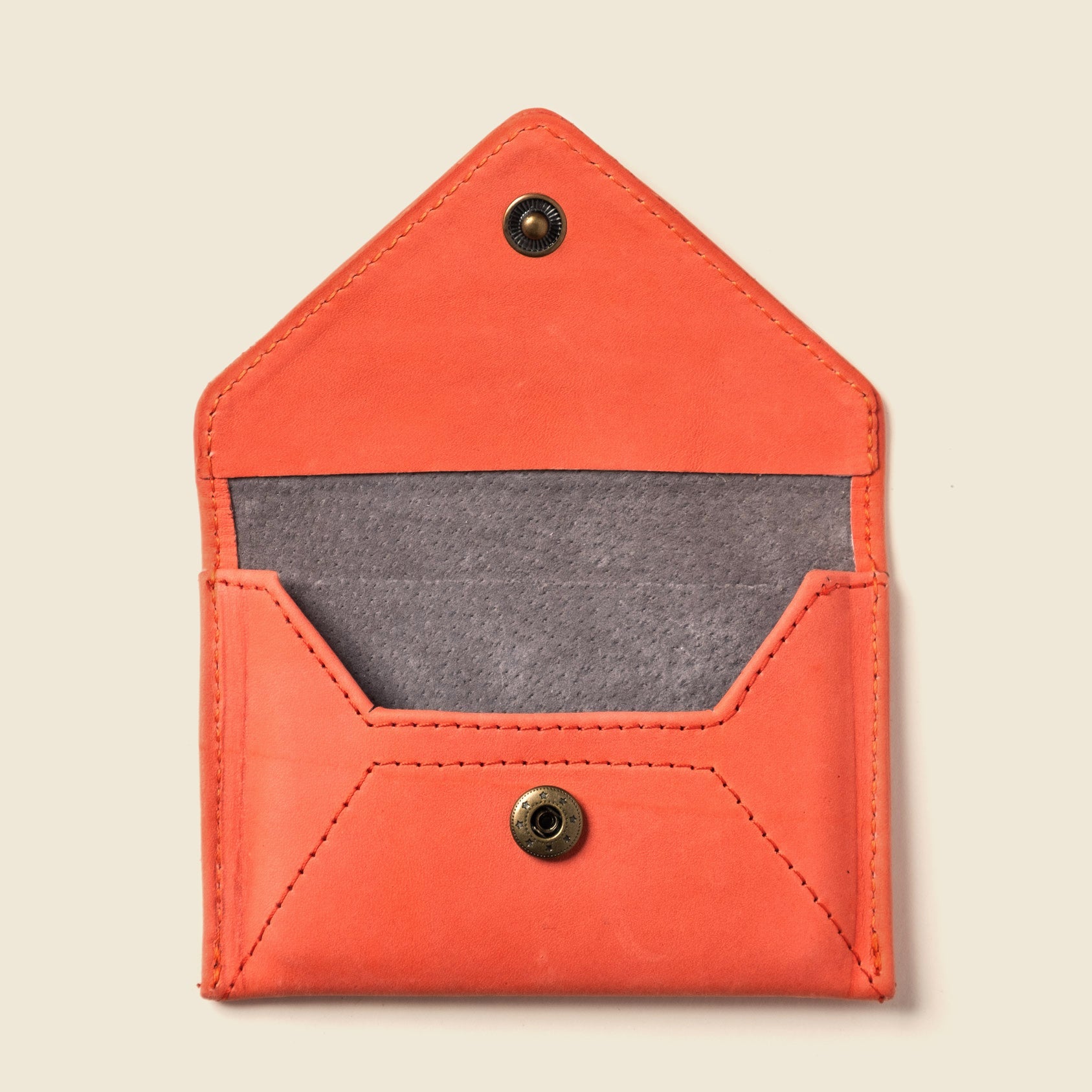 Mini Monedero Tipo Sobre con Protección RFID - Rosa