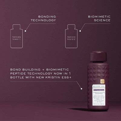 Champú fortalecedor Kristin Ess + Peptide Restore 10 fl oz - Nuevo