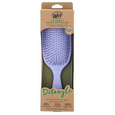 Cepillo desenredante Wet Brush Go Green Paddle Lavanda - Imperfect Box
