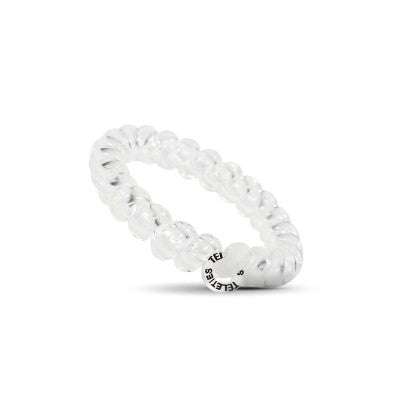 TELETIES Elastics Crystal Clear Large/3ct - Nuevo