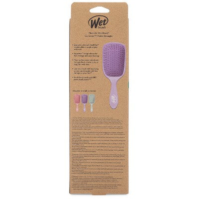 Cepillo desenredante Wet Brush Go Green Paddle Lavanda - Imperfect Box
