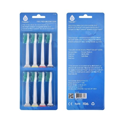 Pursonic Generic Sonicare Replacement Toothbrush Heads 8ct - Imperfect Box