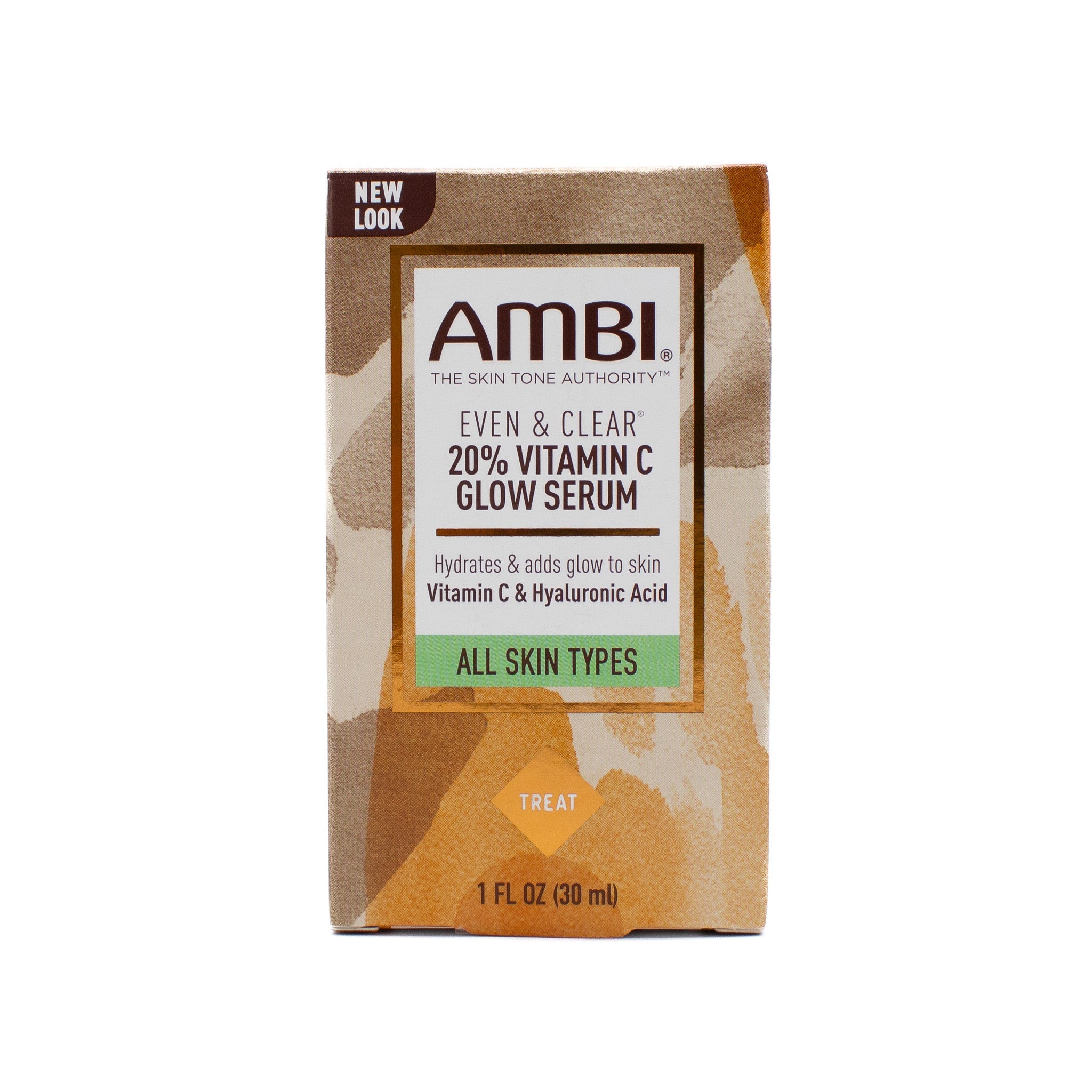Suero iluminador AMBI Even & Clear con 20 % de vitamina C, 1 oz - Nuevo
