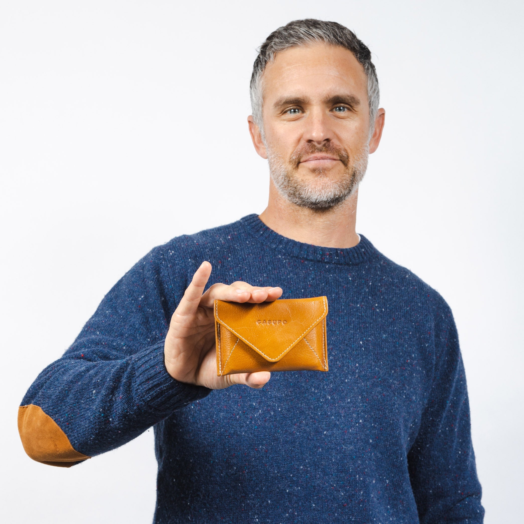 Mini Cartera Tipo Sobre - Natural