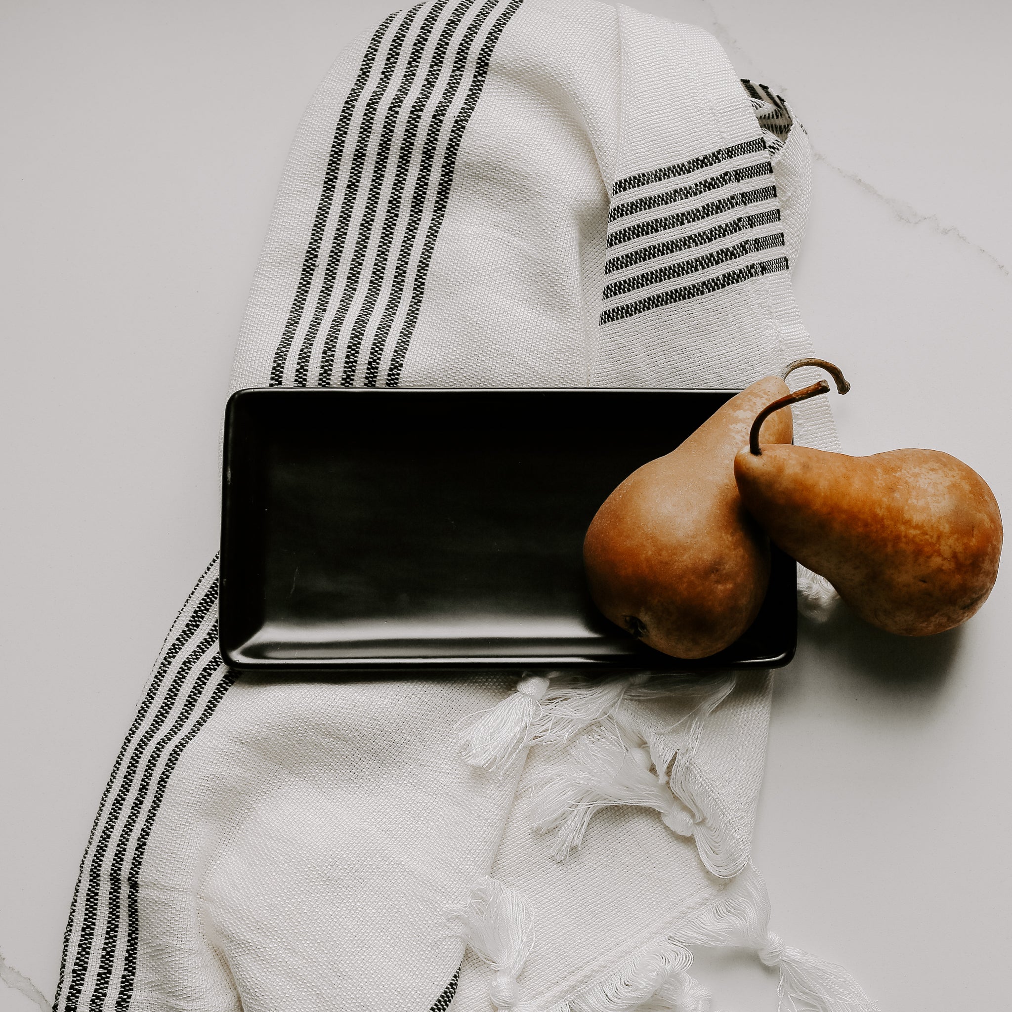 Bandeja de gres negro