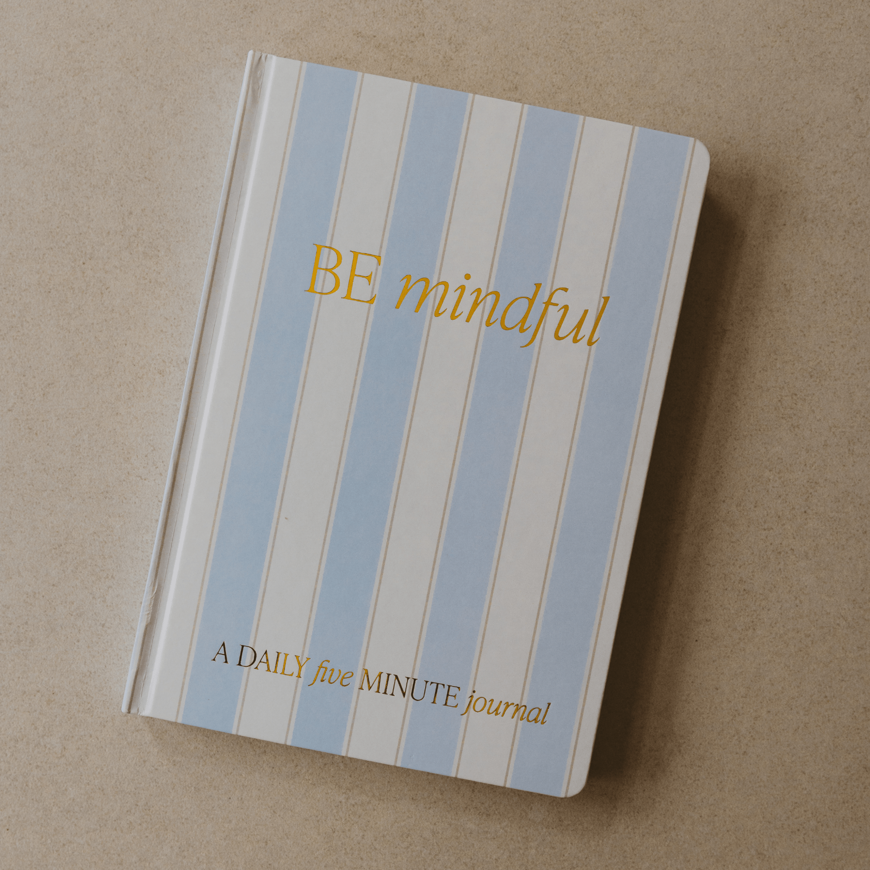 Diario de rayas Be Mindful