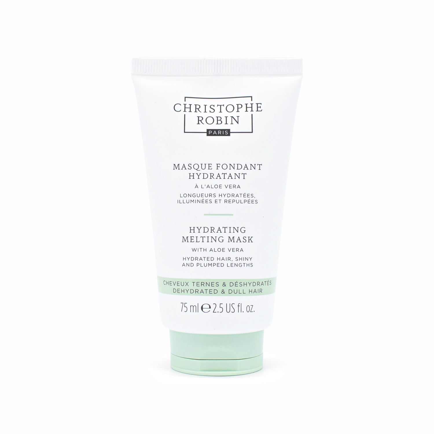 Mascarilla hidratante fundente con aloe vera de CHRISTOPHE ROBIN, 75 ml - Nueva