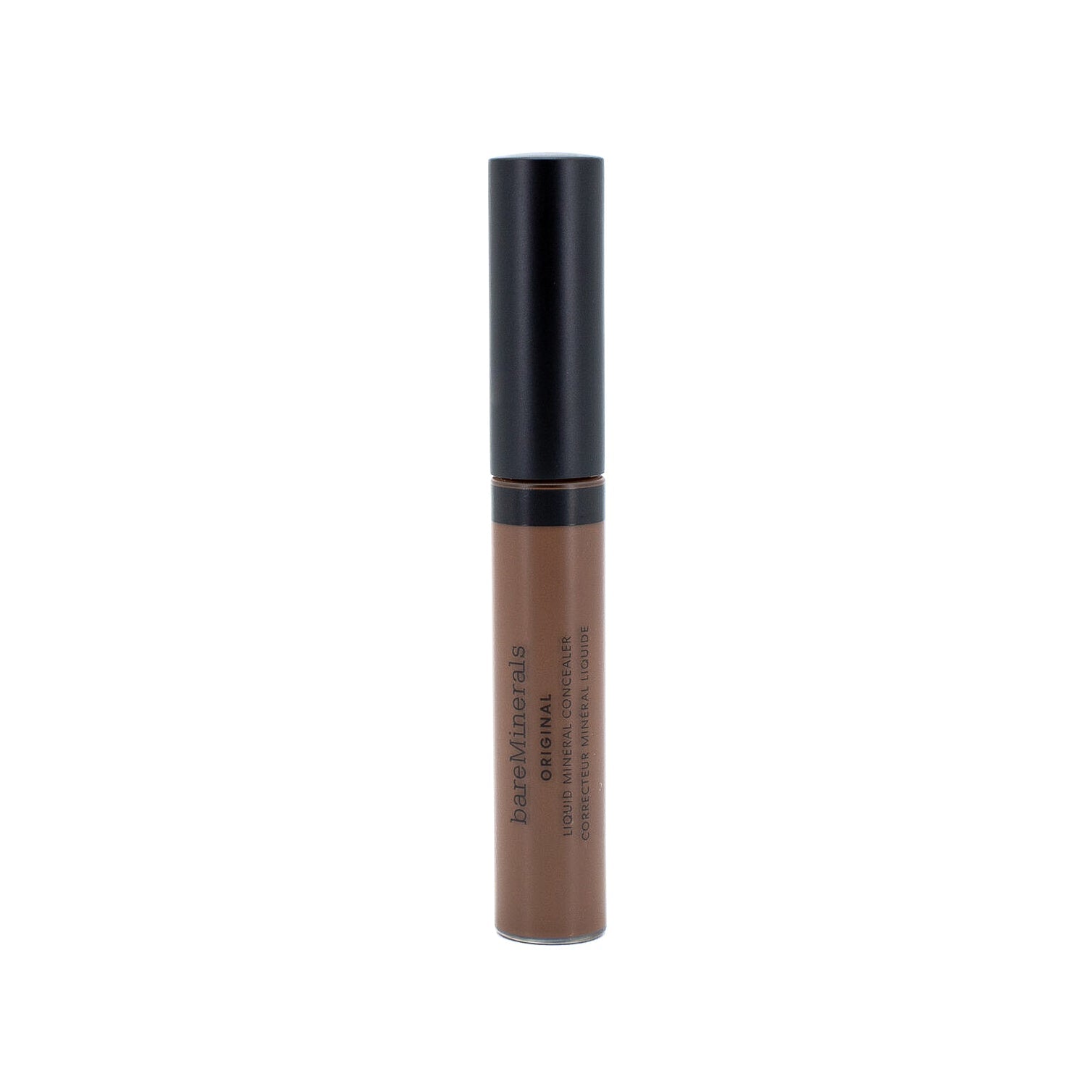 Corrector mineral líquido original bareMinerals, tono profundo 6C, 0.2 oz - Caja imperfecta