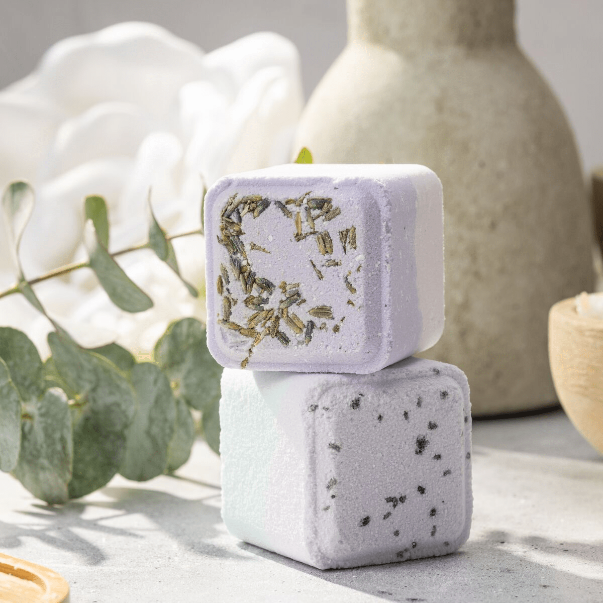 Earthy Shower Steamer Gift Set, 5 Assorted Aromatherapy Scents