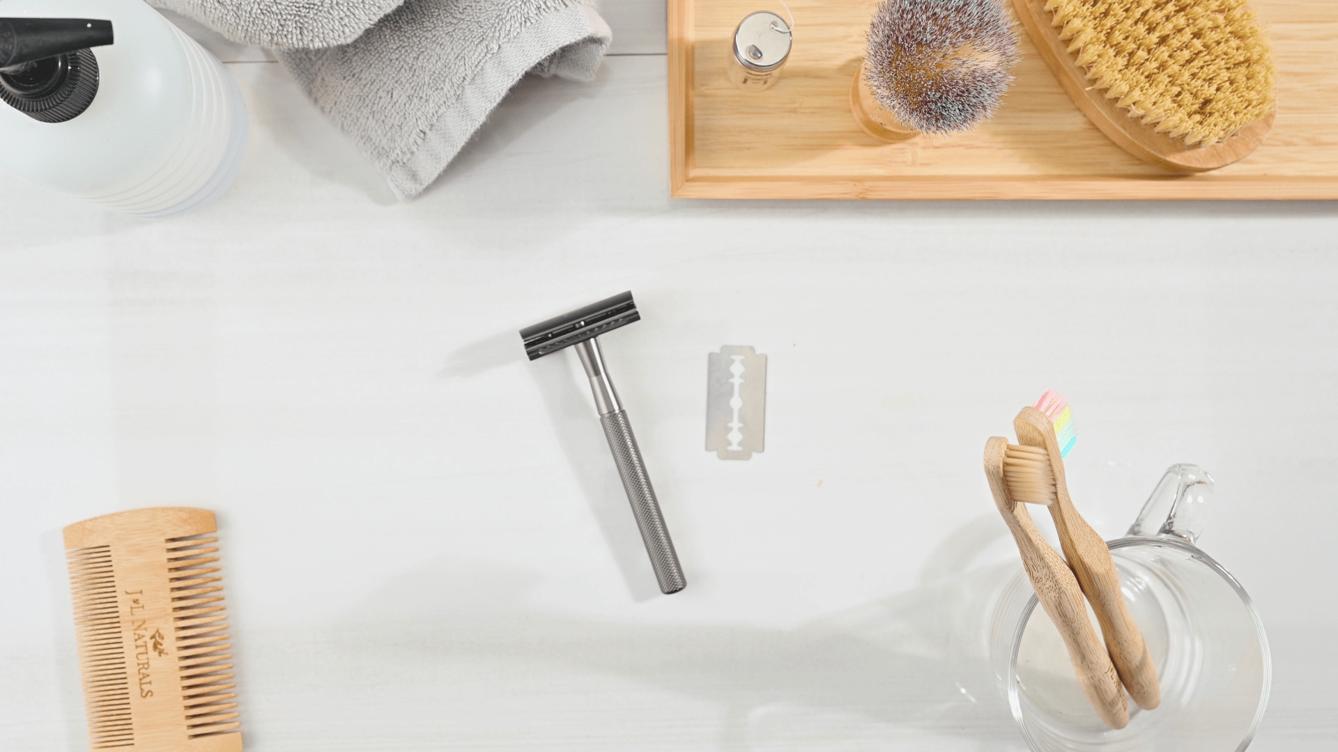 Eco-Friendly Safety Razor – Reusable Stainless Steel