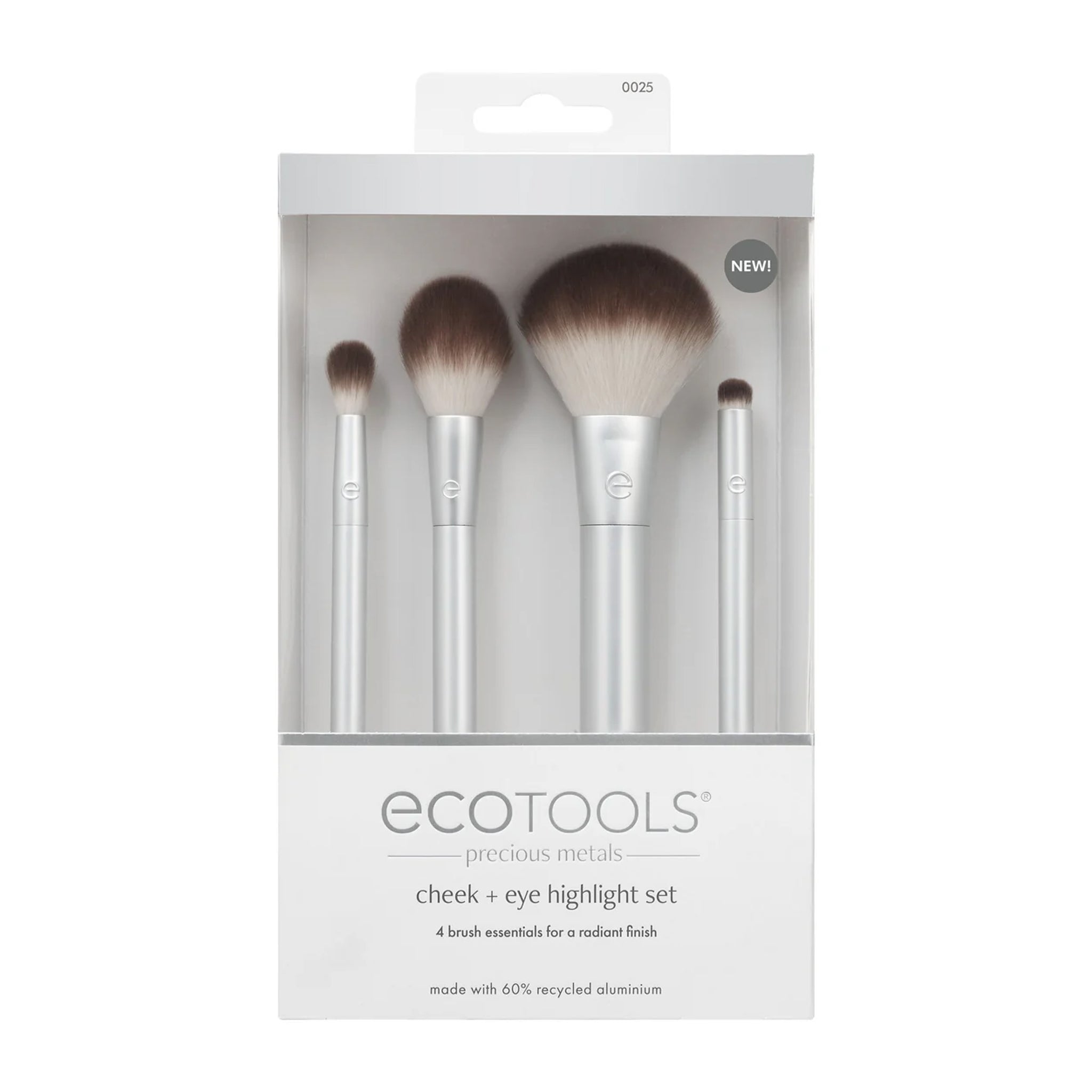 Set de brochas de maquillaje Ecotools Precious Metals para