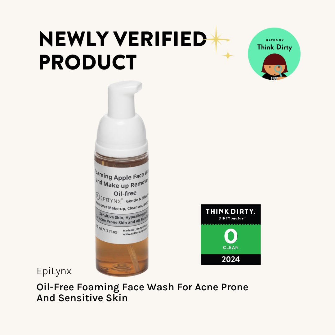Gentle, Oil-Free Foaming Apple Cleanser for Sensitive & Acne-Prone Skin | Vegan, allergen-friendly, sulfate & paraben free | Purifying, hydrating face wash for all skin types