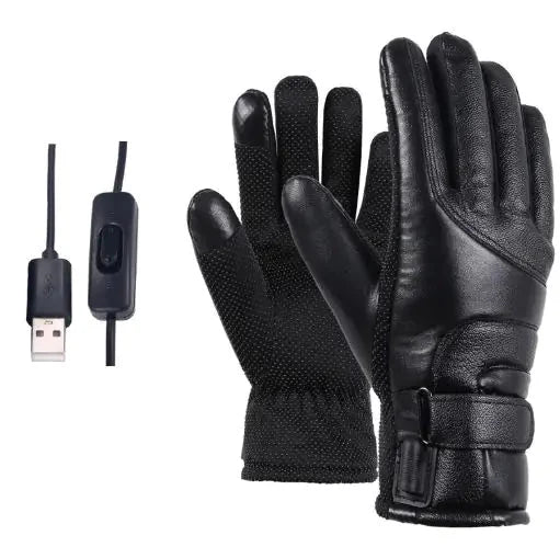 Heated Gloves Rechargeable with 3 Heat Levels, Touchscreen, Waterproof