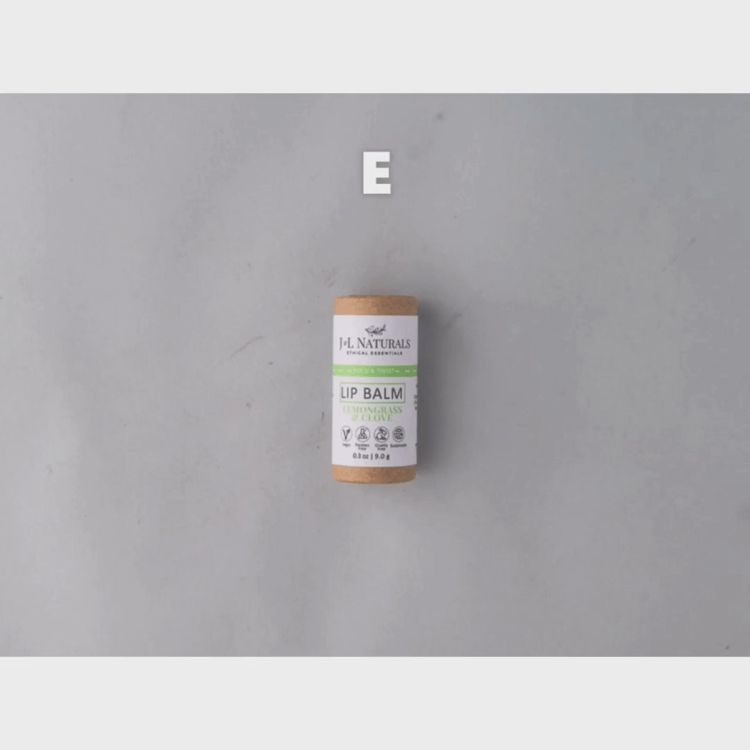 J&L Naturals Lip Balm Duo | Natural Vegan Hydration