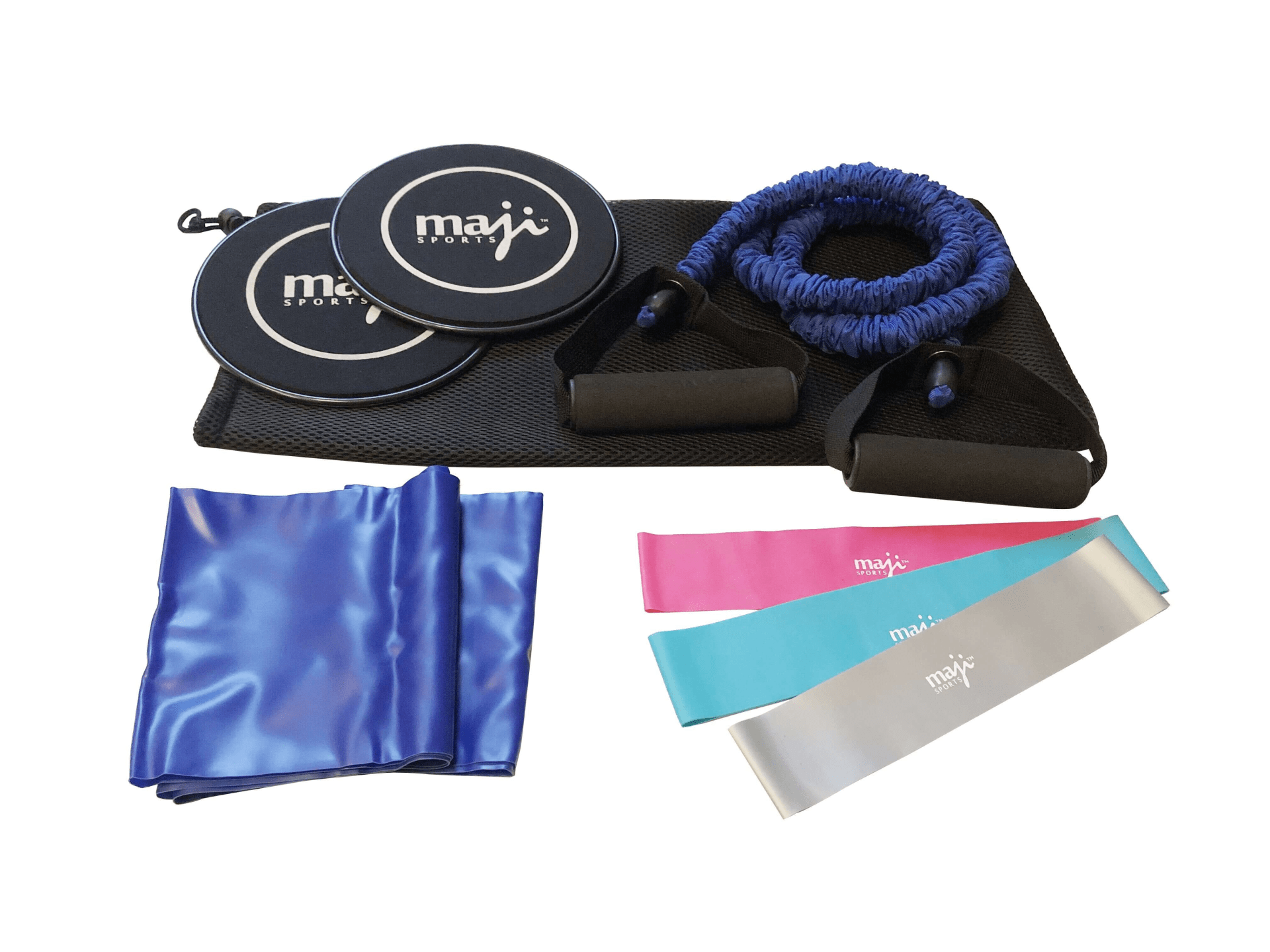 Maji Sports Resistance & Core Fitness Training Bundle – Strengthen, Tone & Improve Mobility