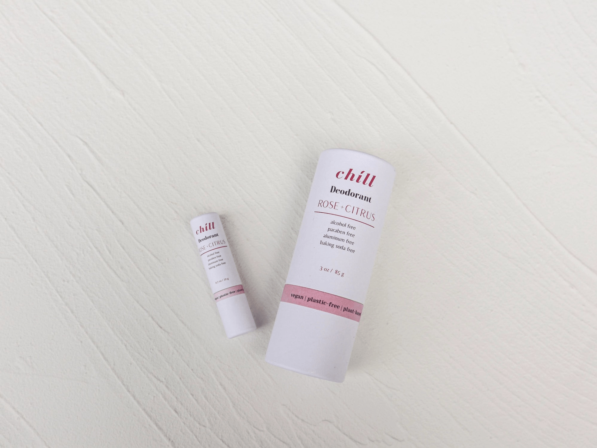 Natural Deodorant Stick - Rose & Citrus