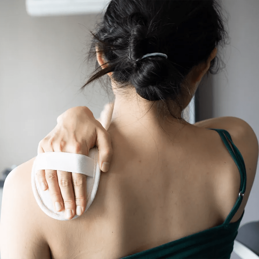 Natural Loofah Shower Pad | Eco Exfoliating Body Scrubber