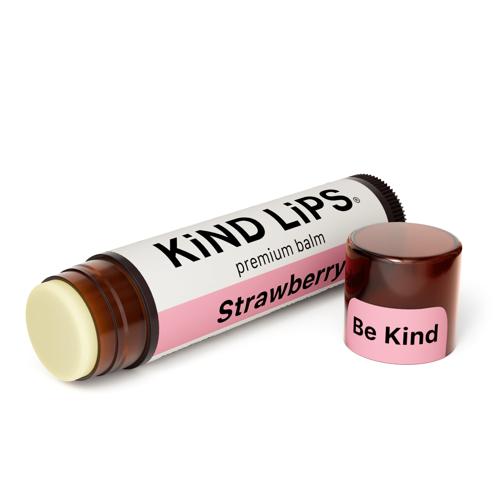 Kind Lips Strawberry Lip Balm (10-Pack) - All-Day Hydration & Organic Formula