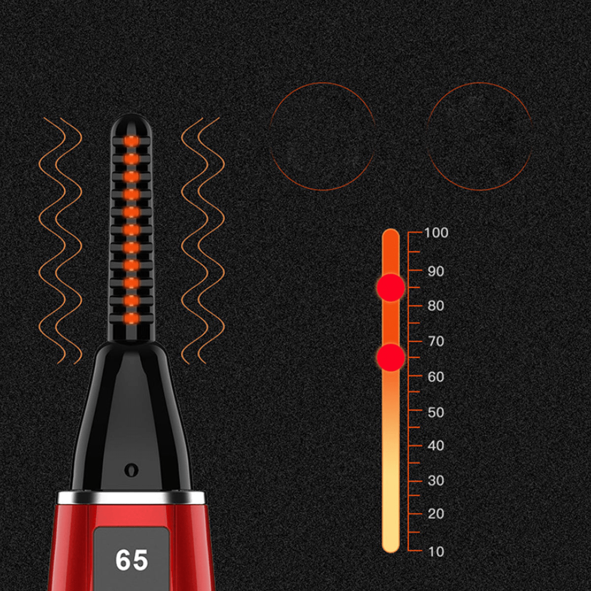 SweetEyes Heated Eyelash Curler Kit