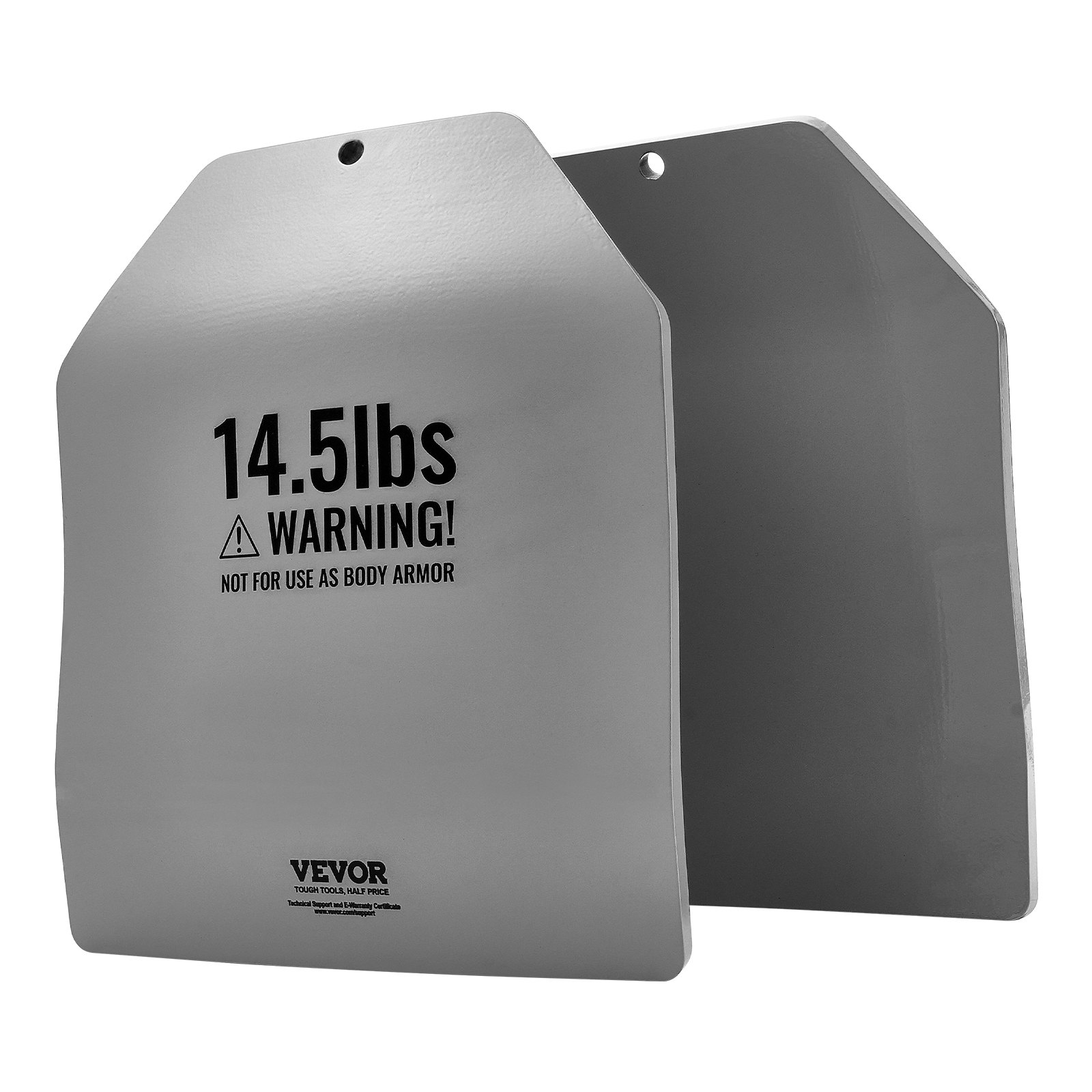 VEVOR Curved Weight Vest Plates - 2x 14.5 LB Plates for Strength Training