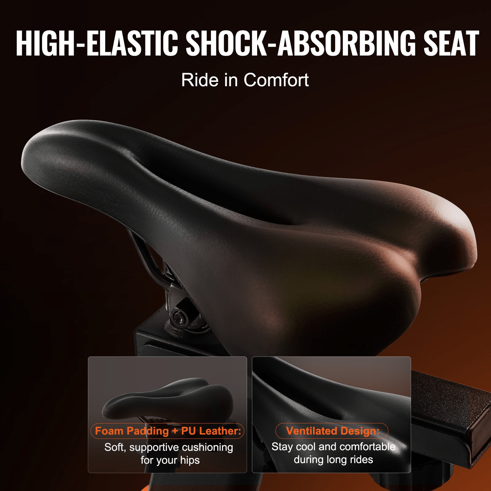 VEVOR Magnetic Exercise Bike for Smooth Indoor Cycling