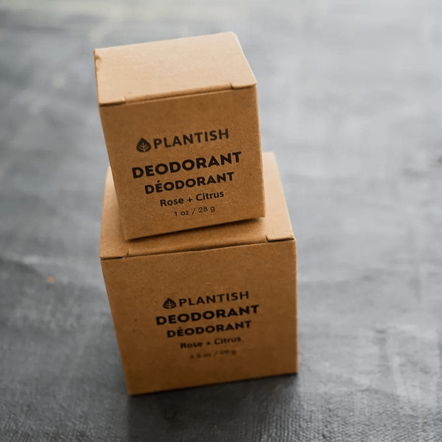 Zero Waste Deodorant Bar - Unscented & All-Natural