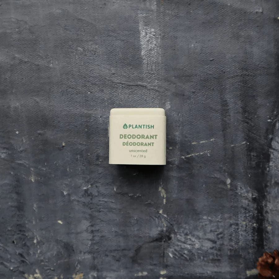 Zero Waste Deodorant Bar - Unscented & All-Natural