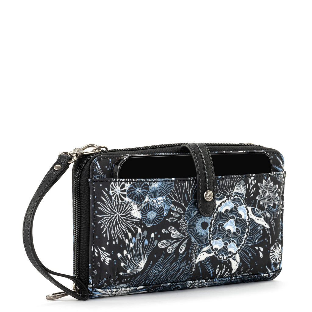 Smartphone Wallet - EcoTwill - Midnight Seascape