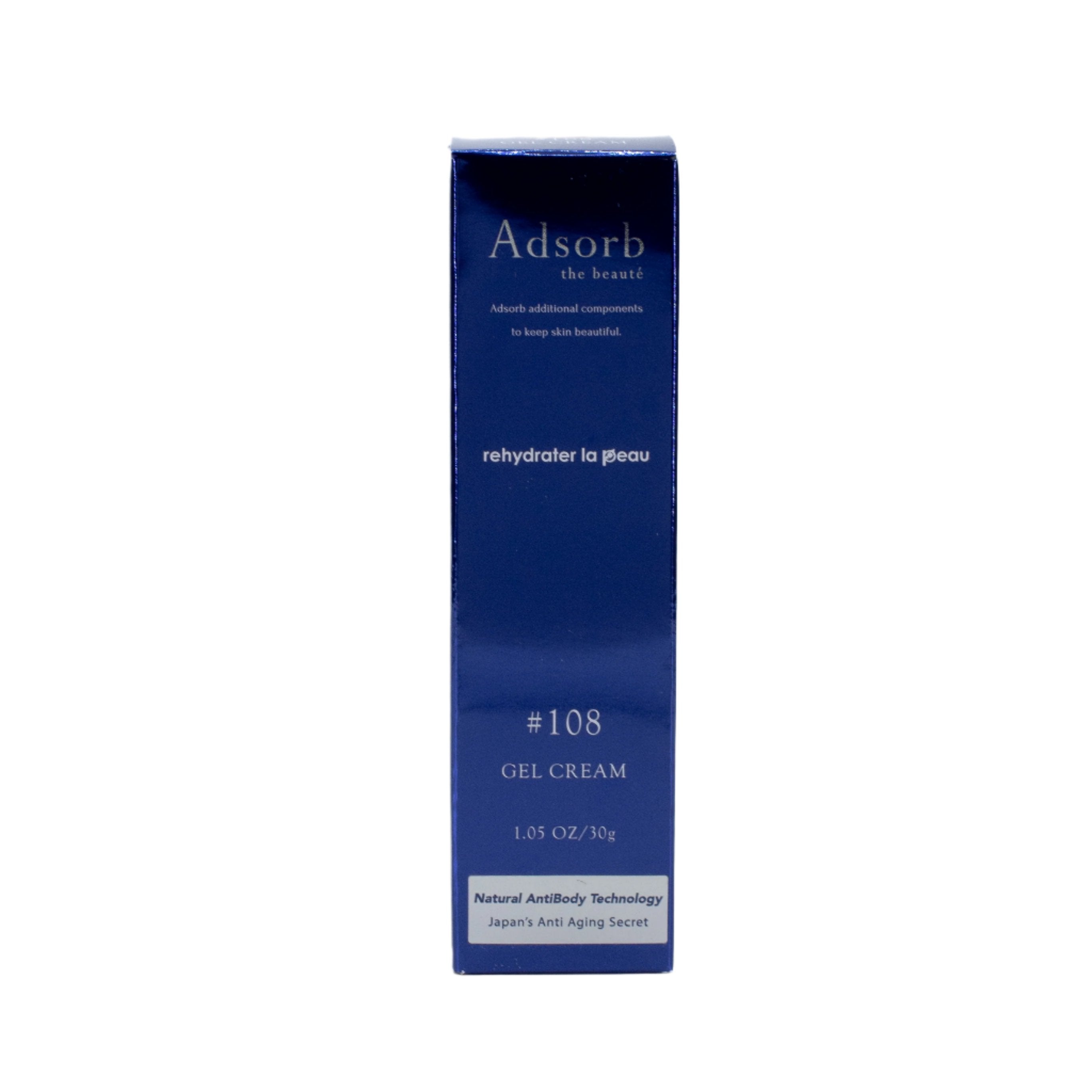 Crema en gel Adsorb Beauty AntiBody n.° 108, 30 ml - Caja imperfecta