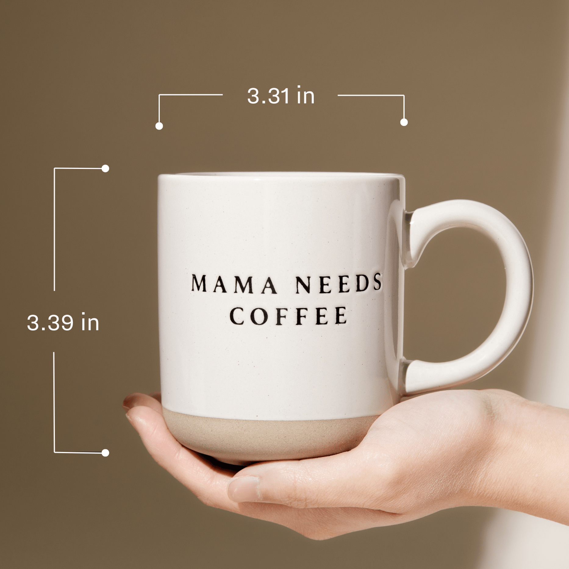 Taza de cerámica de 453 ml "El mejor papá del mundo" 
