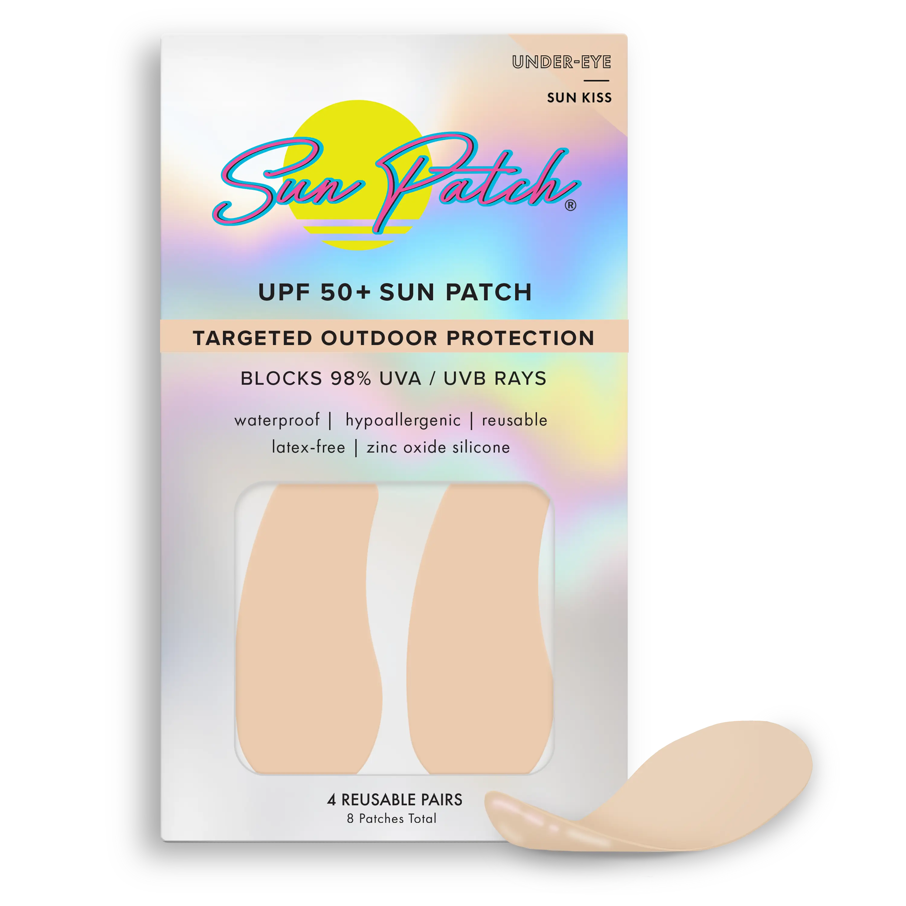 Protección UV debajo de los ojos