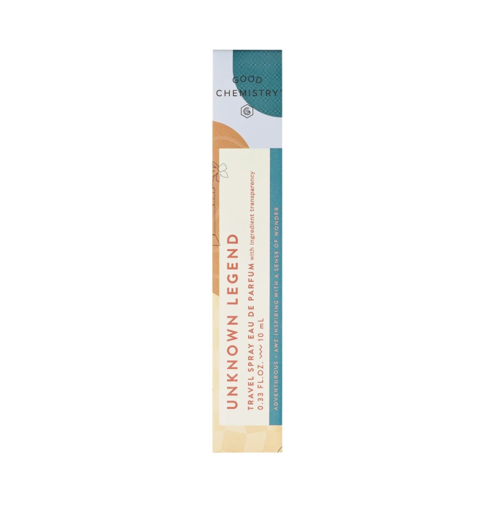 Eau de Parfum en spray de viaje Good Chemistry Unknown Legend - Nuevo