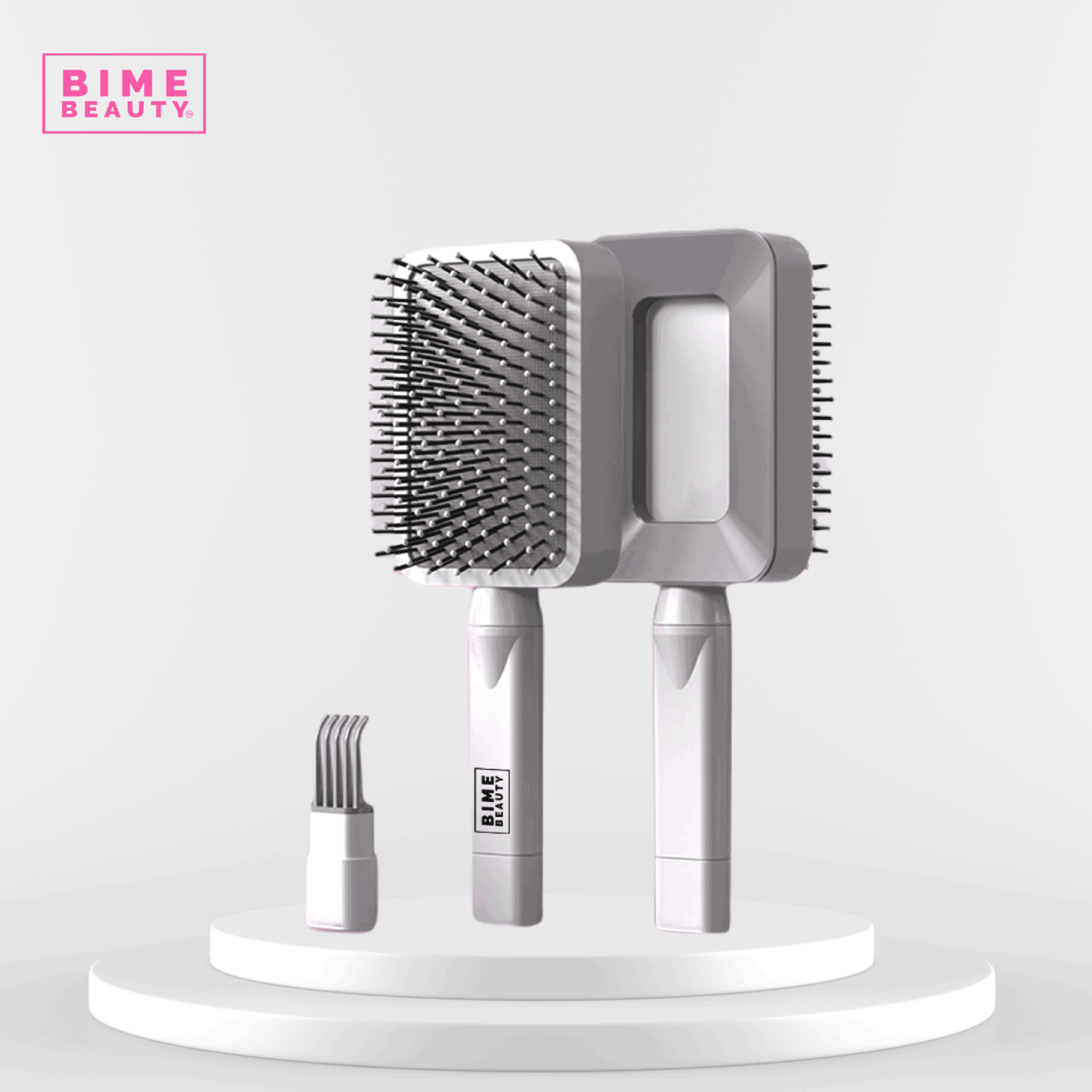 3D Self-Cleaning Deluxe Hair Brush – Effortless Detangling & Frizz Control