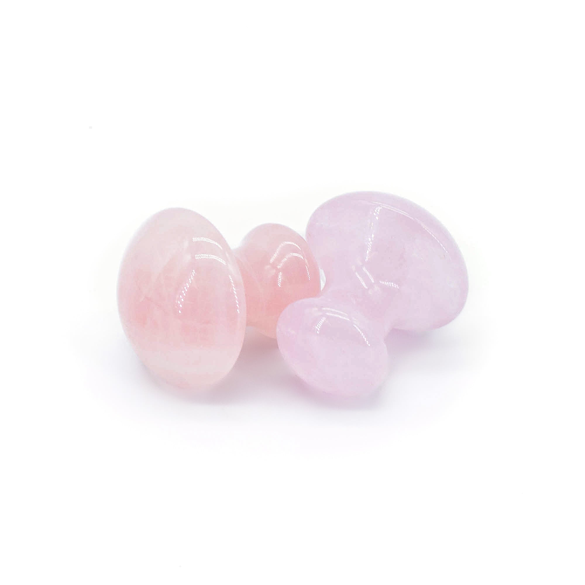 ANGELA CAGLIA Set de tratamiento para ojos de cuarzo rosa - Nuevo