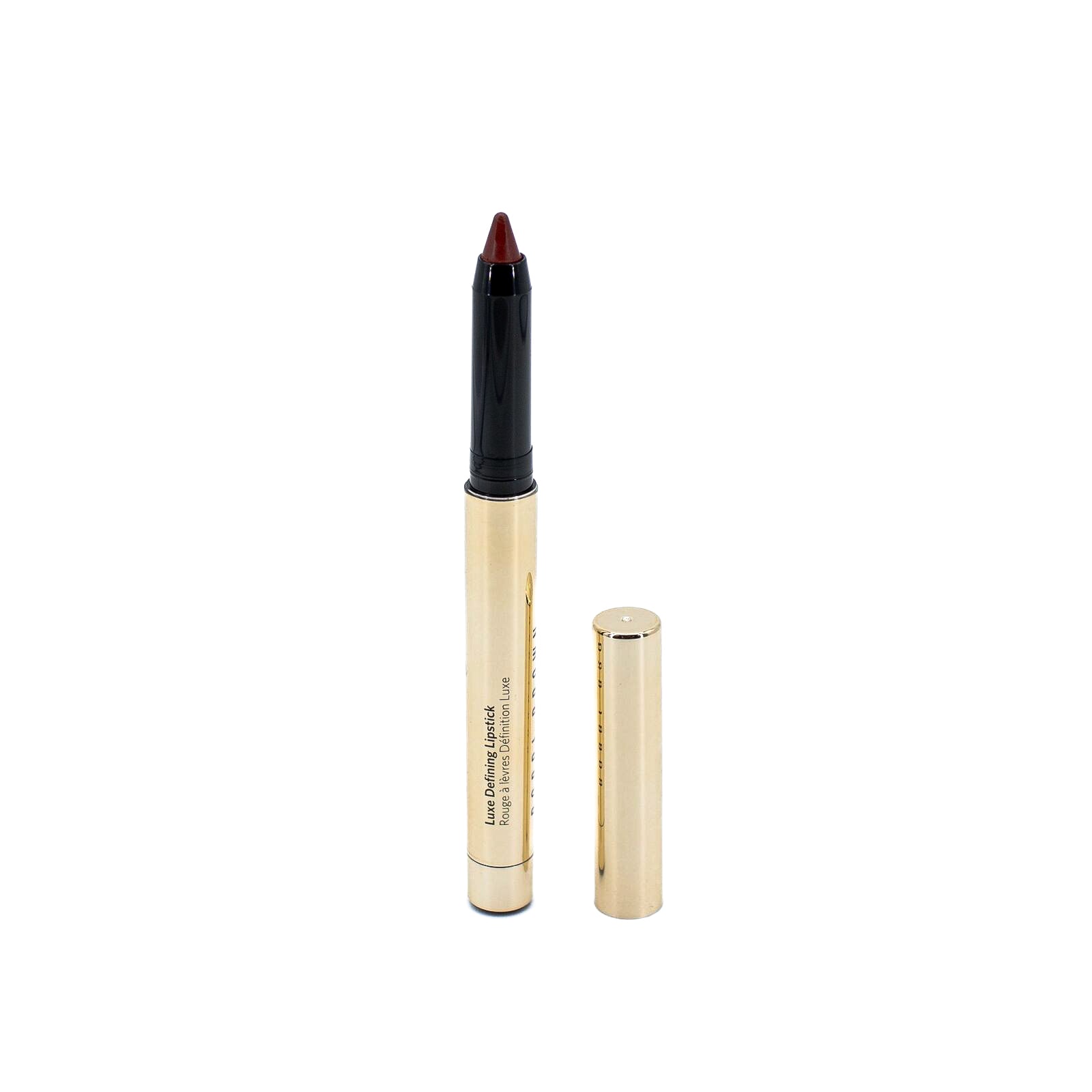 Lápiz labial definidor de lujo BOBBI BROWN RED ILLUSION .20oz - Caja faltante