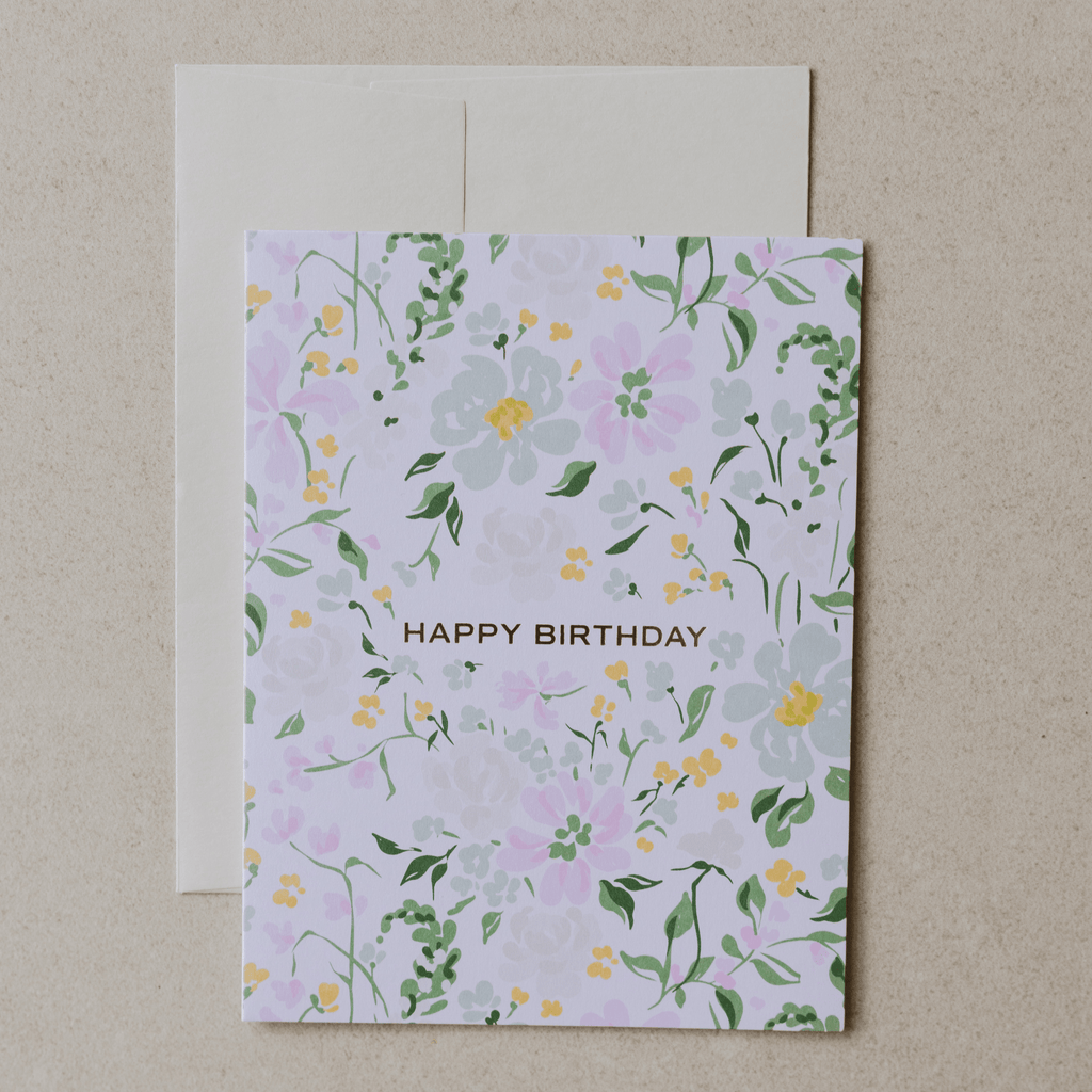 Juego de tarjetas surtidas de Feliz Cumpleaños en caja - Paquete de 12