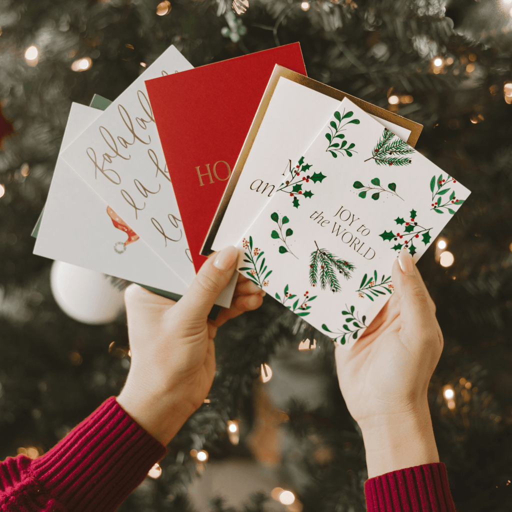 Assorted Holiday Card Set - Pack of 12