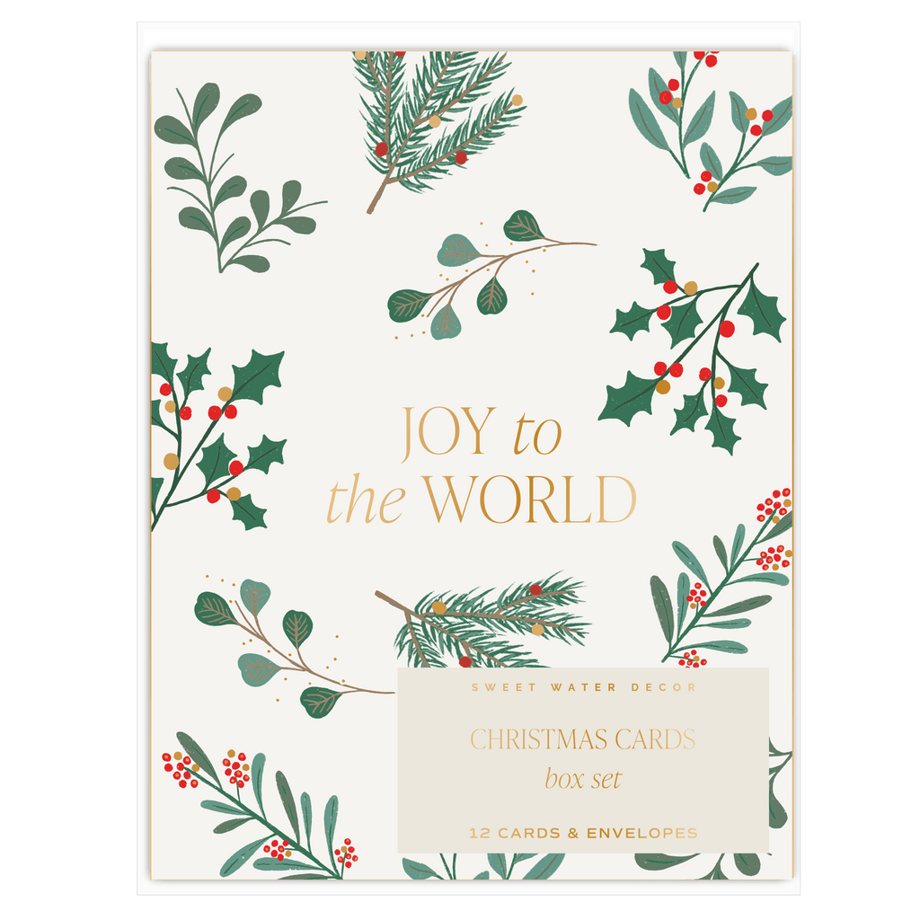 Assorted Holiday Card Set - Pack of 12